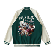 Dauntless- Tone Raglan Sleeve Varsity Jacket