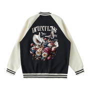 Dauntless- Tone Raglan Sleeve Varsity Jacket