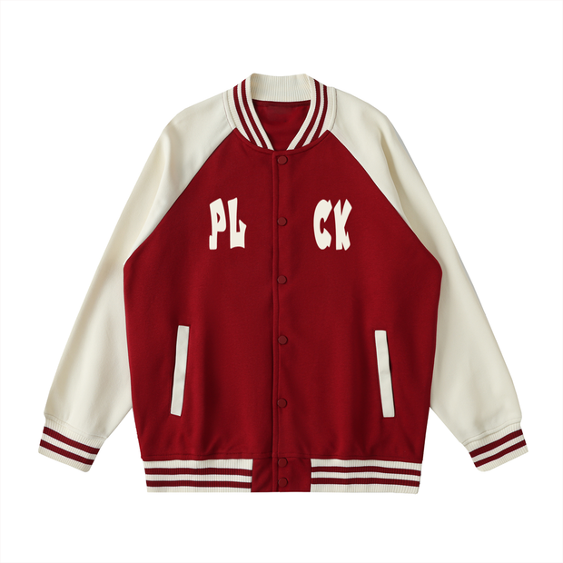 Dauntless- Tone Raglan Sleeve Varsity Jacket