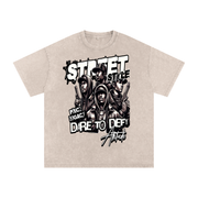 Acid Wash Oversize T-Shirt - 250 GSM