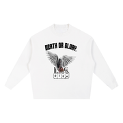 Knitted Round Neck Oversize Sweatshirt