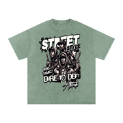 Acid Wash Oversize T-Shirt - 250 GSM