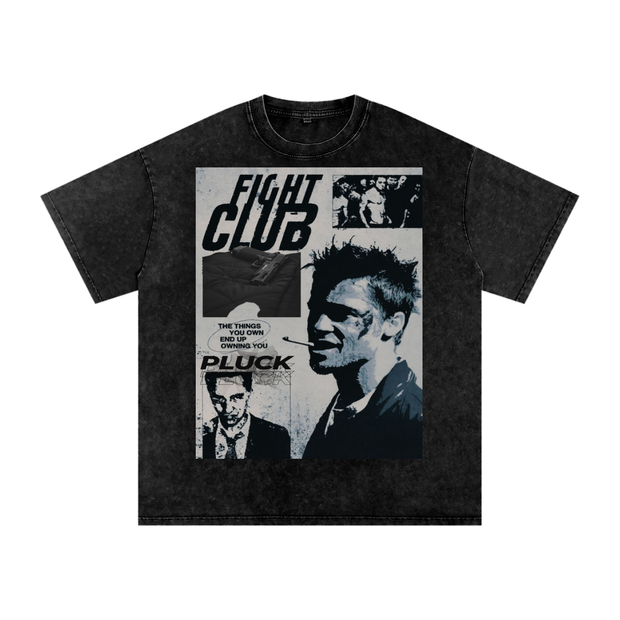 Acid Wash Oversize T-Shirt - 250 GSM