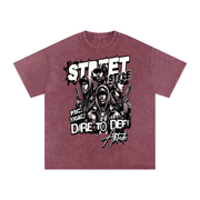 Acid Wash Oversize T-Shirt - 250 GSM