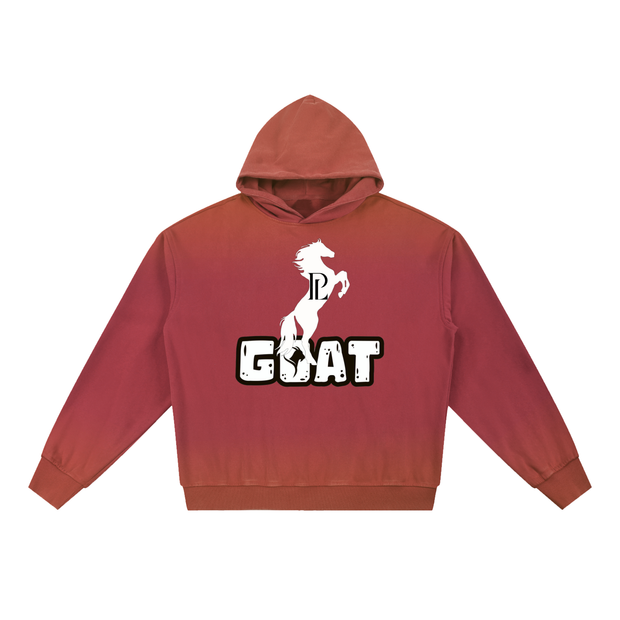 Goat - Vintage Washed Gradient Fleece Hoodie