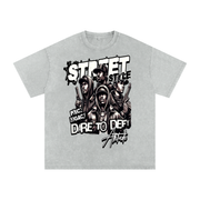 Acid Wash Oversize T-Shirt - 250 GSM