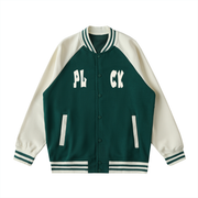 Dauntless- Tone Raglan Sleeve Varsity Jacket