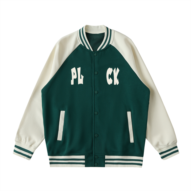 Dauntless- Tone Raglan Sleeve Varsity Jacket