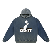 Goat - Vintage Washed Gradient Fleece Hoodie