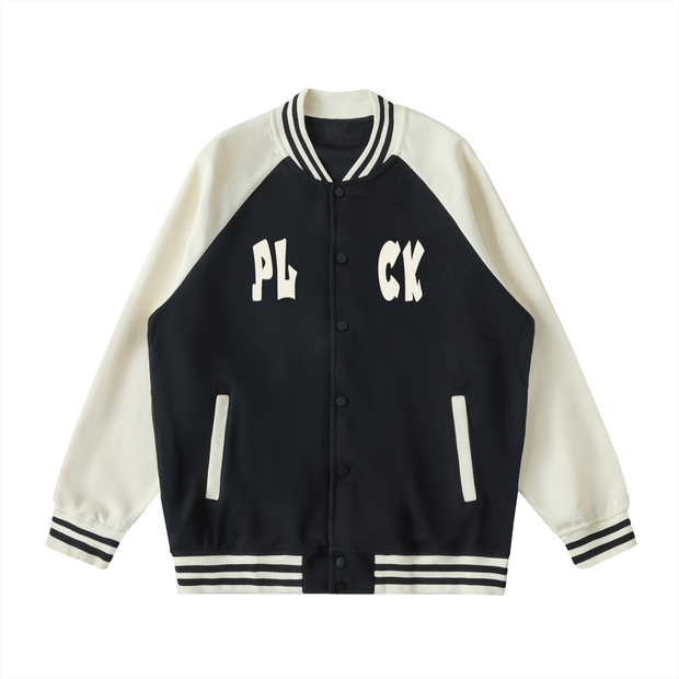 Dauntless- Tone Raglan Sleeve Varsity Jacket