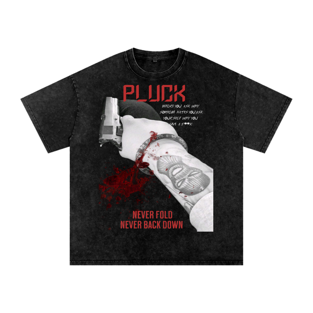 Acid Wash Oversize T-Shirt - 250 GSM