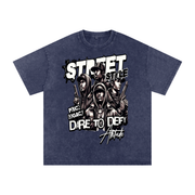 Acid Wash Oversize T-Shirt - 250 GSM