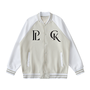 Two Tone Raglan Sleeve Varsity Jacket
