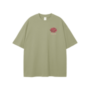 Streetwear Unisex Solid Color Loose Fit FOG T-Shirt