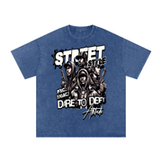Acid Wash Oversize T-Shirt - 250 GSM