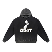 Goat - Vintage Washed Gradient Fleece Hoodie