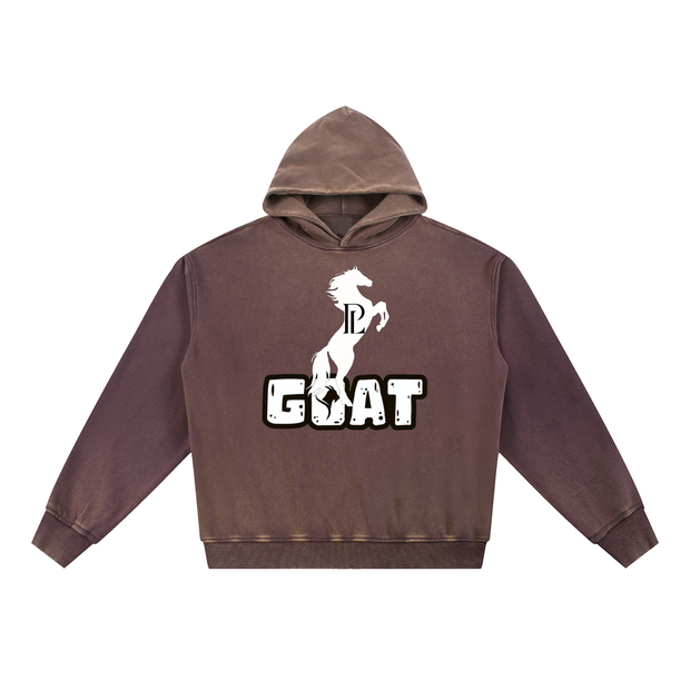 Goat - Vintage Washed Gradient Fleece Hoodie