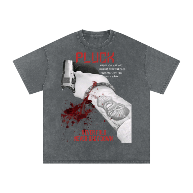 Acid Wash Oversize T-Shirt - 250 GSM